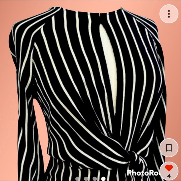 TOPSHOP FRONT TIE DRESS—NWT - Picture 4 of 4